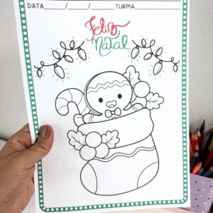 Desenhos de Natal para colorir