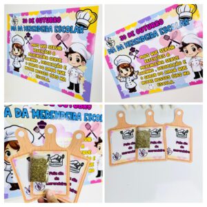 Kit dia da Merendeira Escolar